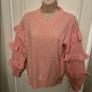 J CREW FRILLY SWEATER